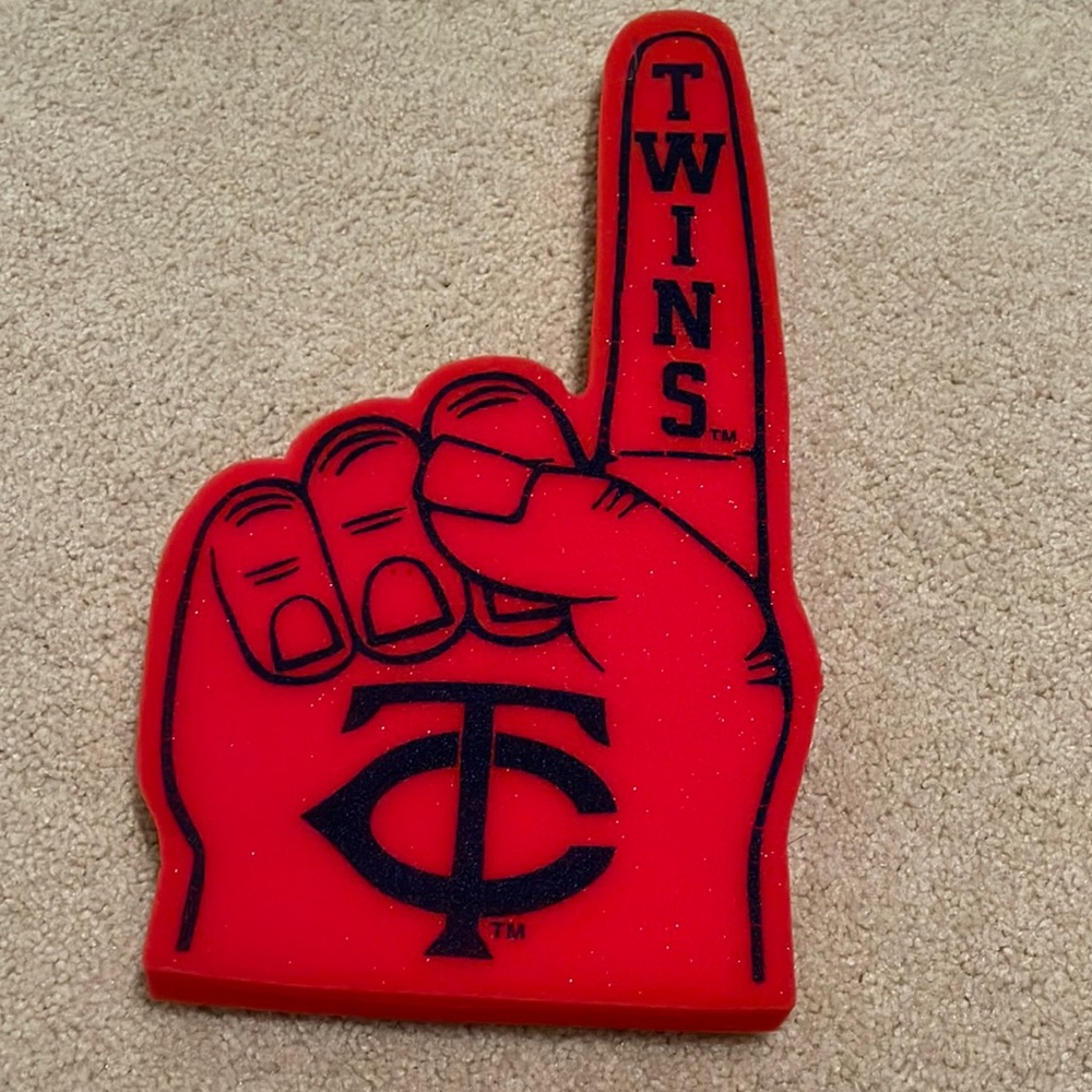 Minnesota Twins foam finger